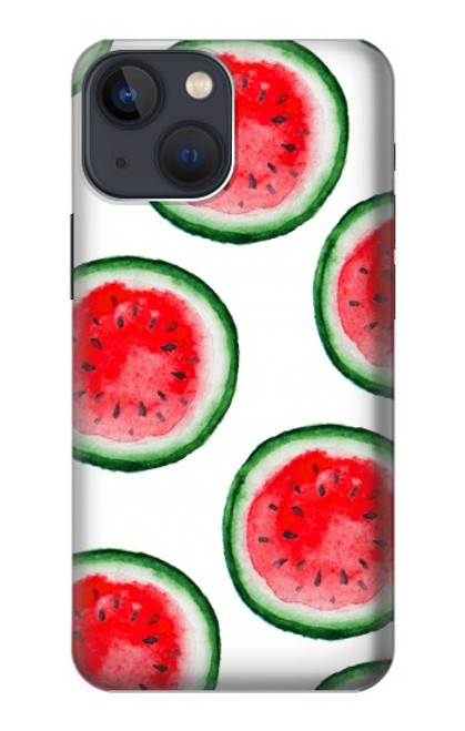 S3236 スイカパターン Watermelon Pattern iPhone 13 バックケース、フリップケース・カバー