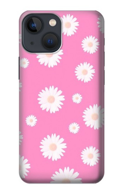 S3500 ピンクの花柄 Pink Floral Pattern iPhone 13 バックケース、フリップケース・カバー