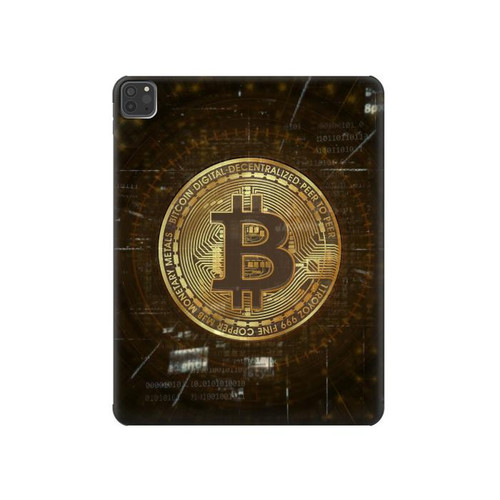 S3798 暗号通貨ビットコイン Cryptocurrency Bitcoin iPad Pro 11 (2021,2020,2018, 3rd, 2nd, 1st) タブレットケース