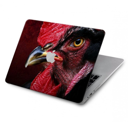 S3797 チキンオンドリ Chicken Rooster MacBook Air 13″ - A1932, A2179, A2337 ケース・カバー