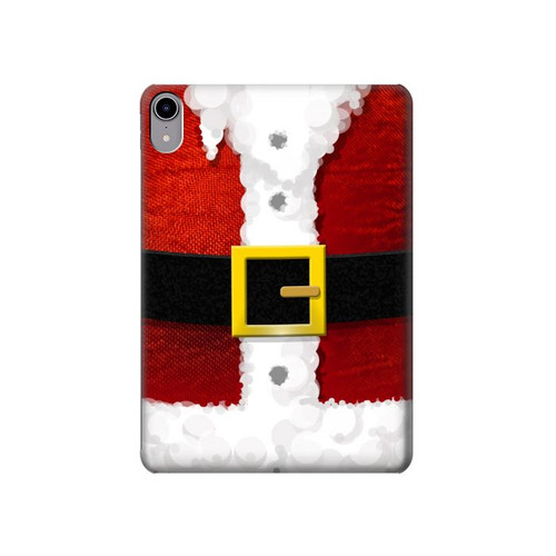 S2846 クリスマス・サンタクロース・コスチューム Christmas Santa Red Suit iPad mini 6 7, iPad mini (2021,2024) タブレットケース