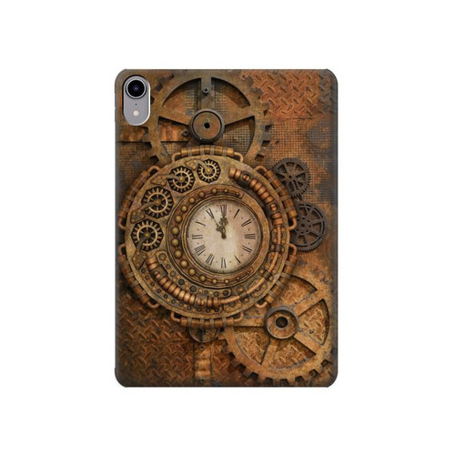 S3401 クロックギア スチームパンク Clock Gear Streampunk iPad mini 6 7, iPad mini (2021,2024) タブレットケース