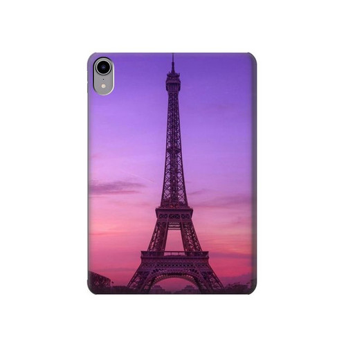 S3447 エッフェルパリの夕日 Eiffel Paris Sunset iPad mini 6, iPad mini (2021) タブレットケース