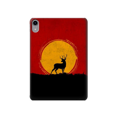 S3513 鹿の夕日 Deer Sunset iPad mini 6, iPad mini (2021) タブレットケース