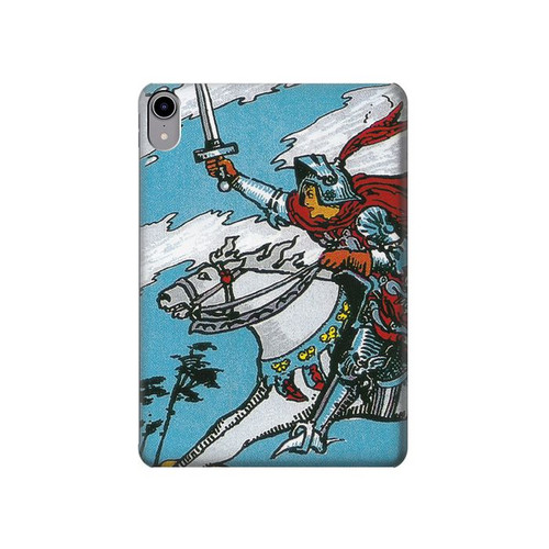 S3731 タロットカード剣の騎士 Tarot Card Knight of Swords iPad mini 6, iPad mini (2021) タブレットケース