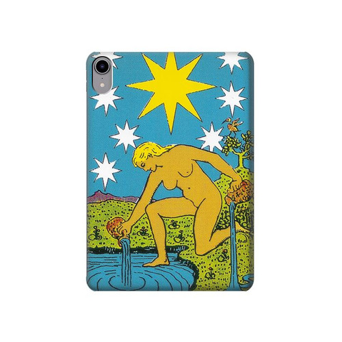 S3744 タロットカードスター Tarot Card The Star iPad mini 6, iPad mini (2021) タブレットケース