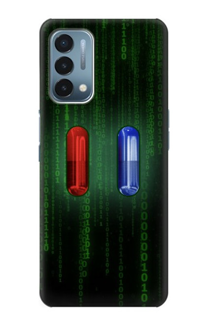 S3816 赤い丸薬青い丸薬カプセル Red Pill Blue Pill Capsule OnePlus Nord N200 5G バックケース、フリップケース・カバー
