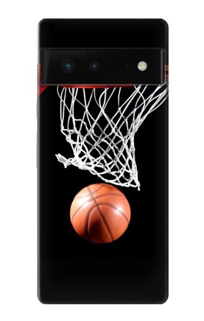 S0066 バスケットボール Basketball Google Pixel 6 バックケース、フリップケース・カバー
