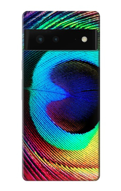 S0511 孔雀 Peacock Google Pixel 6 バックケース、フリップケース・カバー