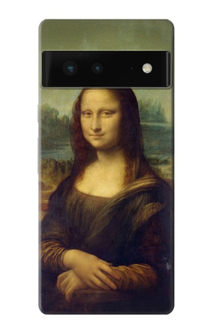 S3038 モナリザダヴィンチ絵画 Mona Lisa Da Vinci Painting Google Pixel 6 バックケース、フリップケース・カバー