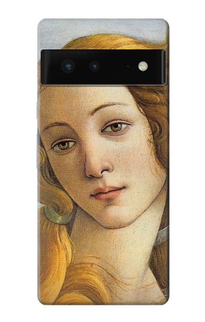 S3058 ボッティチェッリ ヴィーナスの誕生  Botticelli Birth of Venus Painting Google Pixel 6 バックケース、フリップケース・カバー