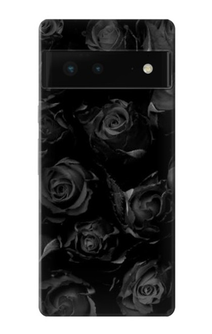 S3153 黒バラ Black Roses Google Pixel 6 バックケース、フリップケース・カバー