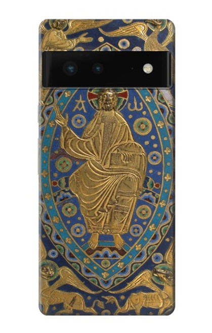 S3620 ブックカバーキリスト Book Cover Christ Majesty Google Pixel 6 バックケース、フリップケース・カバー