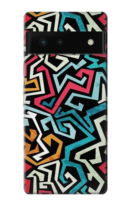 S3712 ポップアートパターン Pop Art Pattern Google Pixel 6 バックケース、フリップケース・カバー