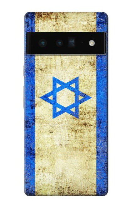 S2614 イスラエルの古い旗 Israel Old Flag Google Pixel 6 Pro バックケース、フリップケース・カバー