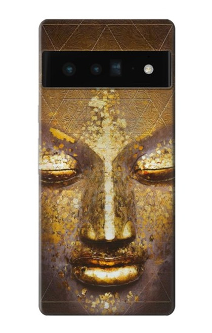 S3189 魔法のヤントラ仏の顔 Magical Yantra Buddha Face Google Pixel 6 Pro バックケース、フリップケース・カバー