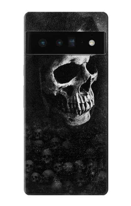 S3333 デス・スカル・死神 Death Skull Grim Reaper Google Pixel 6 Pro バックケース、フリップケース・カバー