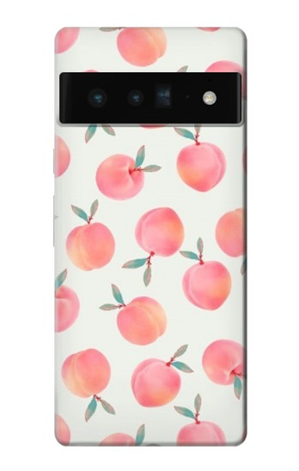 S3503 桃 Peach Google Pixel 6 Pro バックケース、フリップケース・カバー