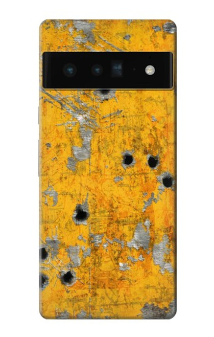 S3528 弾 黄色の金属 Bullet Rusting Yellow Metal Google Pixel 6 Pro バックケース、フリップケース・カバー