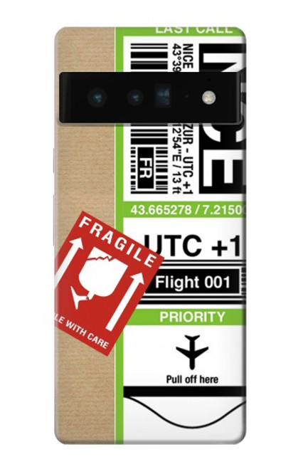 S3543 荷物タグアート Luggage Tag Art Google Pixel 6 Pro バックケース、フリップケース・カバー