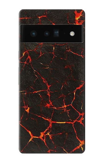 S3696 溶岩マグマ Lava Magma Google Pixel 6 Pro バックケース、フリップケース・カバー