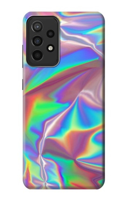 S3597 ホログラフィック写真印刷 Holographic Photo Printed Samsung Galaxy A52s 5G バックケース、フリップケース・カバー