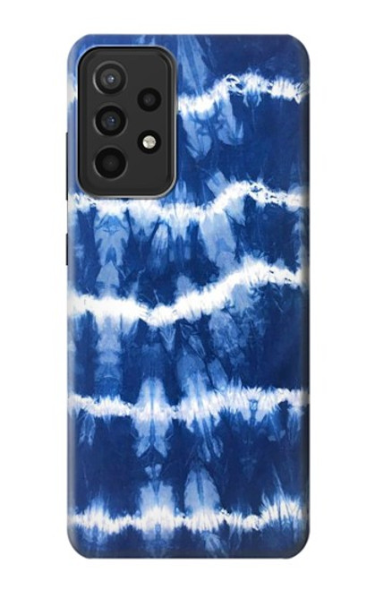 S3671 ブルータイダイ Blue Tie Dye Samsung Galaxy A52s 5G バックケース、フリップケース・カバー