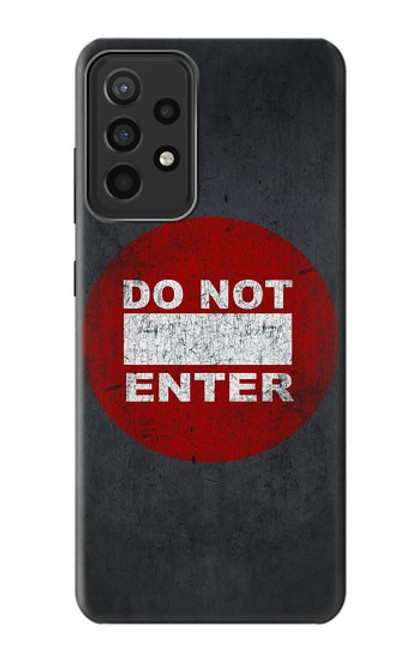 S3683 立入禁止 Do Not Enter Samsung Galaxy A52s 5G バックケース、フリップケース・カバー