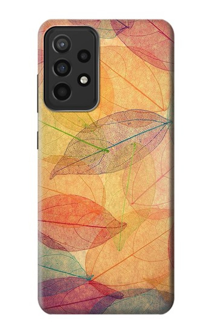 S3686 秋シーズン葉秋 Fall Season Leaf Autumn Samsung Galaxy A52s 5G バックケース、フリップケース・カバー