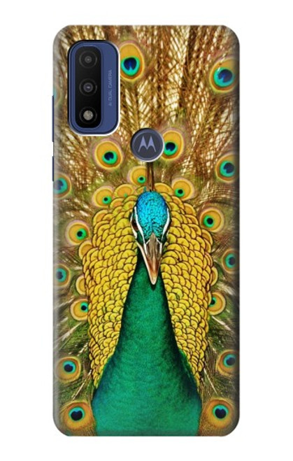 S0513 孔雀 Peacock Motorola G Pure バックケース、フリップケース・カバー