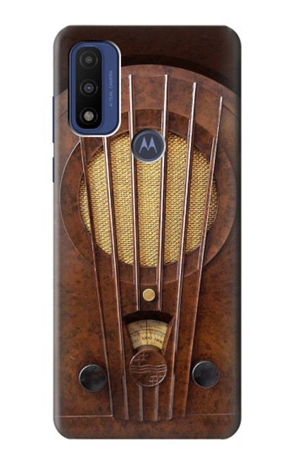 S2655 ヴィンテージベークライトデコラジオ Vintage Bakelite Deco Radio Motorola G Pure バックケース、フリップケース・カバー