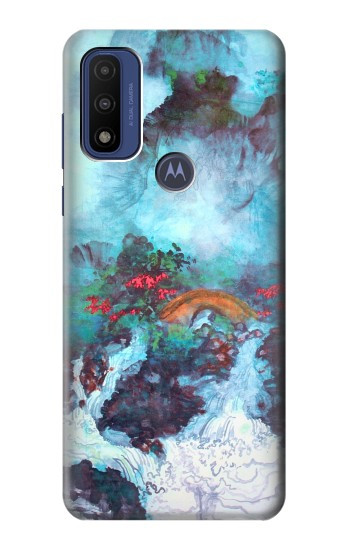 S2724 白龍 White Dragon Pool Lui Haisu Motorola G Pure バックケース、フリップケース・カバー