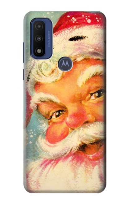 S2840 クリスマスヴィンテージサンタ Christmas Vintage Santa Motorola G Pure バックケース、フリップケース・カバー