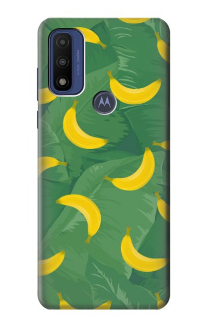 S3286 バナナの果物柄 Banana Fruit Pattern Motorola G Pure バックケース、フリップケース・カバー
