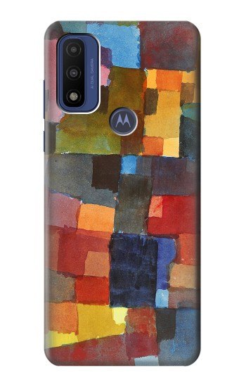 S3341 パウル・クレー Paul Klee Raumarchitekturen Motorola G Pure バックケース、フリップケース・カバー