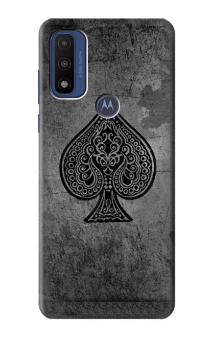 S3446 エーススペード Black Ace Spade Motorola G Pure バックケース、フリップケース・カバー