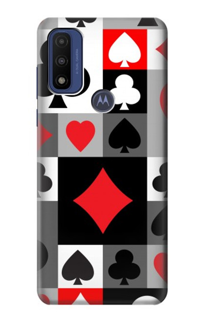 S3463 ポーカーカード Poker Card Suit Motorola G Pure バックケース、フリップケース・カバー