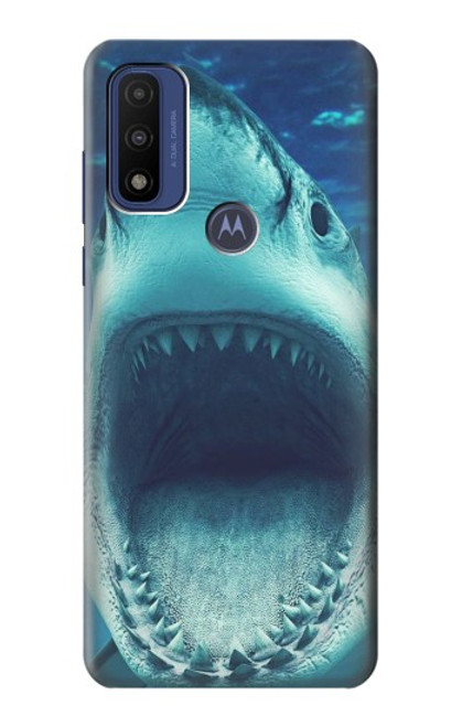 S3548 イタチザメ Tiger Shark Motorola G Pure バックケース、フリップケース・カバー