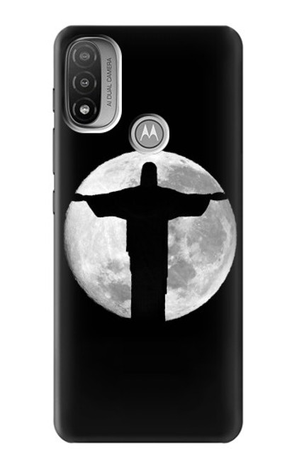 S2511 コルコバードのキリスト像 リオデジャネイロ Jesus Statue Christ the Redeemer Rio de Janeiro Motorola Moto E20,E30,E40  バックケース、フリップケース・カバー