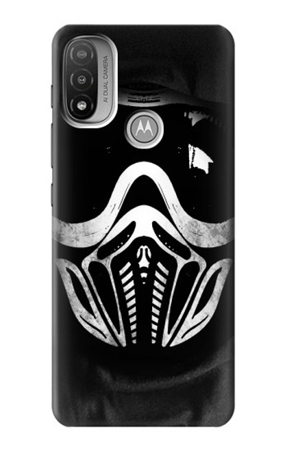 S2924 ペイントボールマスク Paintball Mask Motorola Moto E20,E30,E40  バックケース、フリップケース・カバー