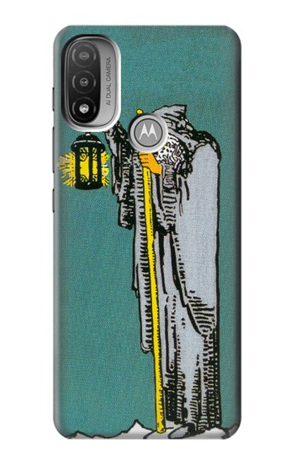 S3741 タロットカード隠者 Tarot Card The Hermit Motorola Moto E20,E30,E40  バックケース、フリップケース・カバー