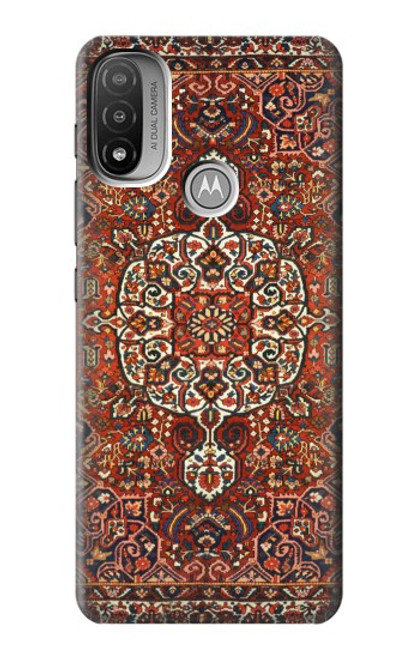 S3813 ペルシャ絨毯の敷物パターン Persian Carpet Rug Pattern Motorola Moto E20,E30,E40  バックケース、フリップケース・カバー
