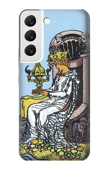 S3067 タロットカード カップの女王 Tarot Card Queen of Cups Samsung Galaxy S22 バックケース、フリップケース・カバー