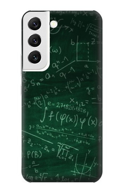 S3190 数式フォーミュラグリーンボード Math Formula Greenboard Samsung Galaxy S22 バックケース、フリップケース・カバー