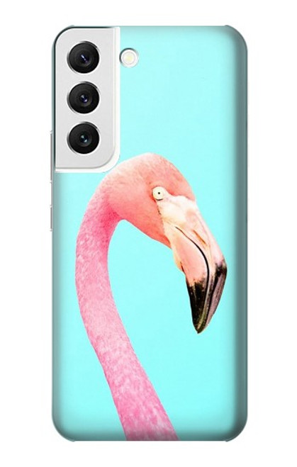 S3708 ピンクのフラミンゴ Pink Flamingo Samsung Galaxy S22 バックケース、フリップケース・カバー