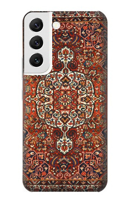 S3813 ペルシャ絨毯の敷物パターン Persian Carpet Rug Pattern Samsung Galaxy S22 バックケース、フリップケース・カバー