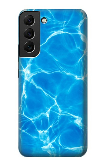 S2788 青い水 スイミングプール Blue Water Swimming Pool Samsung Galaxy S22 Plus バックケース、フリップケース・カバー