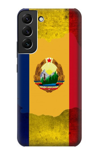 S3021 ルーマニアの旗 Romania Flag Samsung Galaxy S22 Plus バックケース、フリップケース・カバー