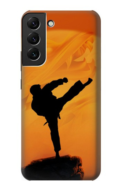 S3024 空手の戦闘機 Karate Fighter Samsung Galaxy S22 Plus バックケース、フリップケース・カバー
