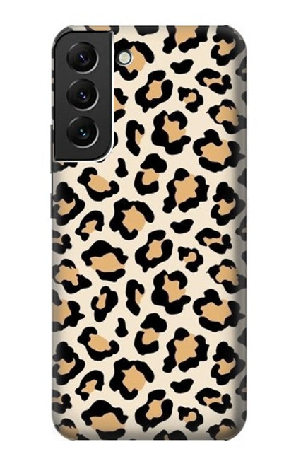 S3374 ヒョウのパターン Fashionable Leopard Seamless Pattern Samsung Galaxy S22 Plus バックケース、フリップケース・カバー